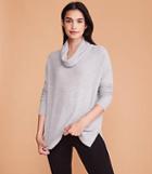 Lou & Grey Toasty Knit Cowl Top