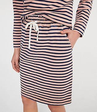 Lou & Grey Striped Pocket Drawstring Skirt