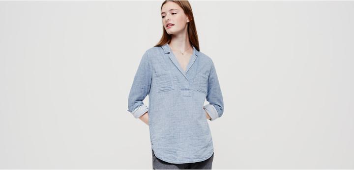 Lou & Grey Doubleface Chambray Palette Popover