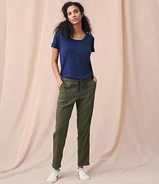 Lou & Grey Garment Dye Softstretch Linen Pants