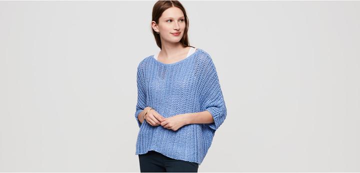 Lou & Grey Stitchy Dolman Sweater