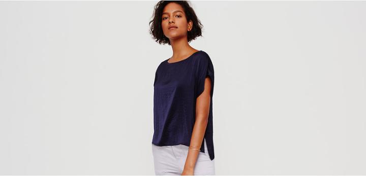 Lou & Grey Luster Dolman Top