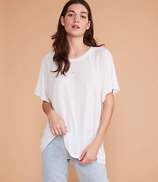 Lou & Grey Airy Dolman Tee
