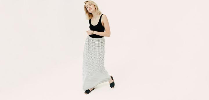 Lou & Grey Finestripe Maxi Dress