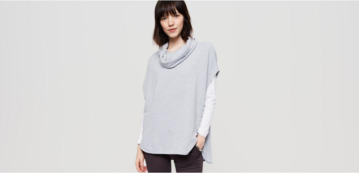 Lou & Grey Zen Bounce Cowlneck Tee