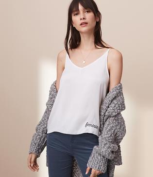 Lou & Grey M.a.p. Feminist Silk Tank