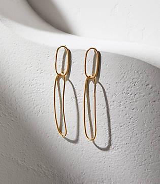 Lou & Grey Nectar Nectar Link Dangle Earrings