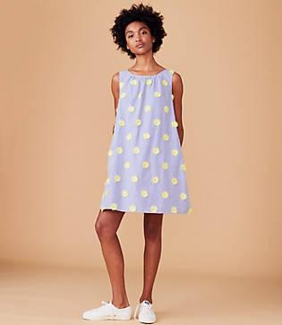 Lou & Grey Wildflower Poplin Pocket Dress