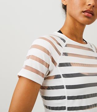 Lou & Grey Form Shadow Stripe Tee - High Impact