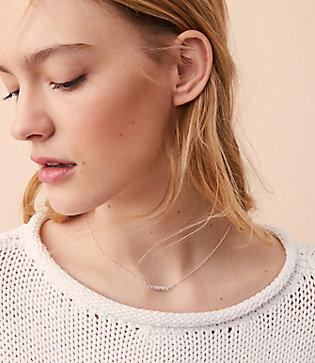 Lou & Grey Kris Nations Feminist Word Necklace