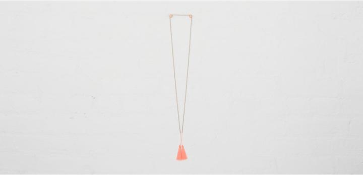 Lou & Grey Lead Jewelry Double Tassel Necklace