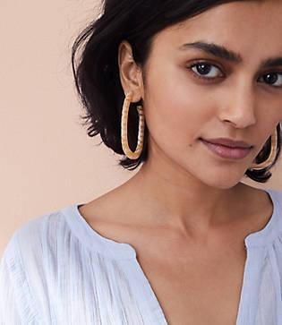 Lou & Grey Machete Margot X Hoop Earrings