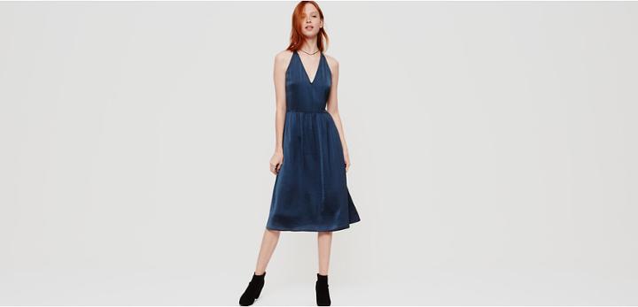 Lou & Grey Luster Strappy Midi Dress