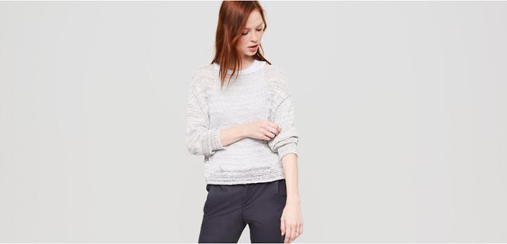 Lou & Grey Greyscale Sweater