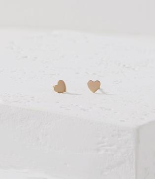 Lou & Grey Kris Nations Heart Stud Earrings