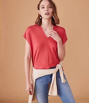 Lou & Grey Signaturesoft Double V Top