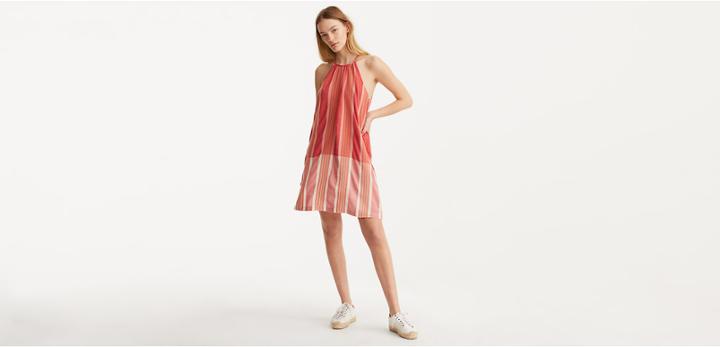 Lou & Grey Stripe Woven Dress
