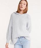 Lou & Grey Shimmer Hoodie Sweater