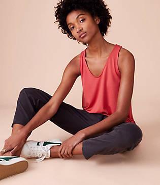 Lou & Grey Twist Back Tank
