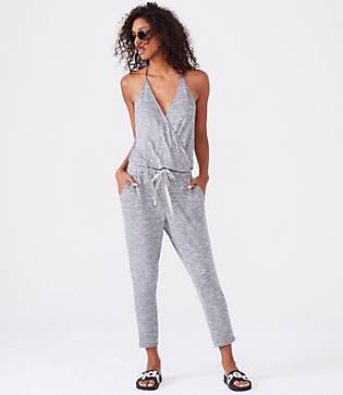 Lou & Grey Strappy Racerback Jumpsuit