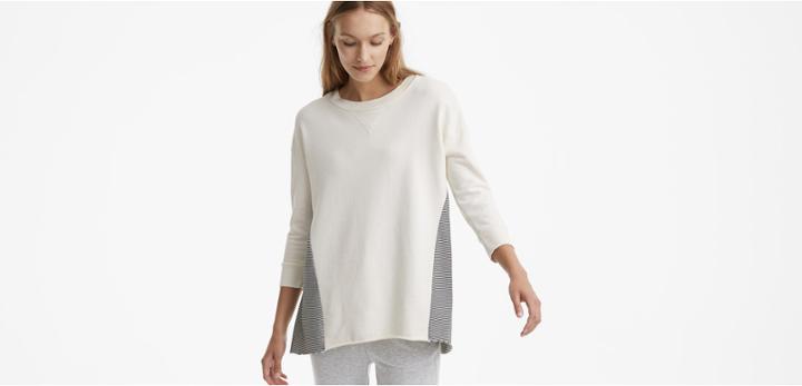 Lou & Grey Stateside Side Striped Tee