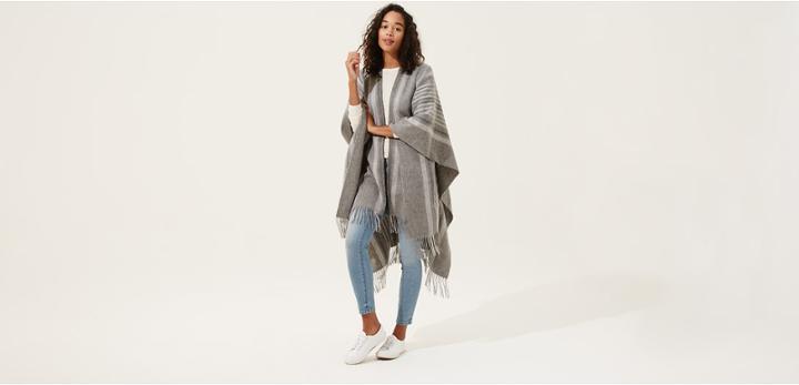 Lou & Grey Claudia Nichole Striped Poncho