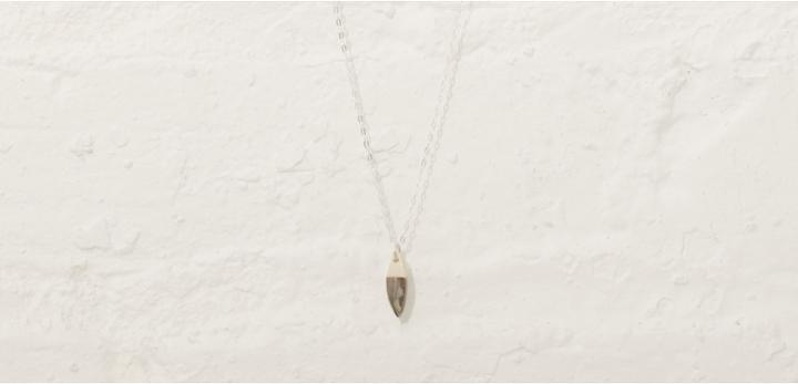 Lou & Grey Zoe Comings Tiny Leaf Necklace