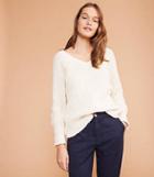 Lou & Grey Cozystitch V-neck Sweater