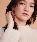 Lou & Grey Sly Pony Clear Ellipse Drop Stud Earrings