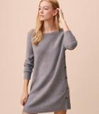 Lou & Grey Side Button Sweater Dress