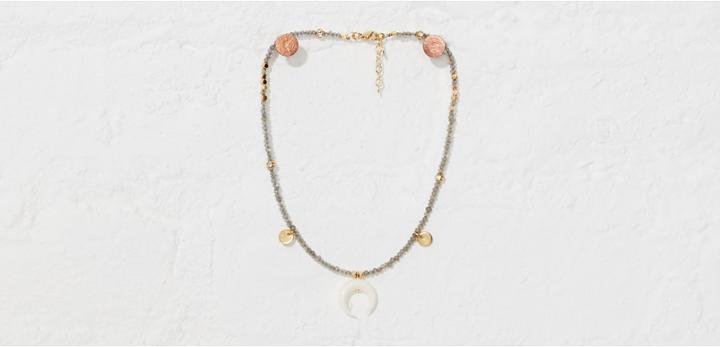 Lou & Grey Shashi Labradorite Tusk Gemstone Choker