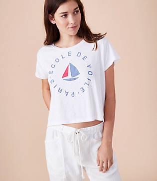 Lou & Grey Sundry Ecole De Voile Vintage Tee