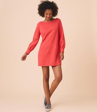 Lou & Grey Blousy Fleece Dress