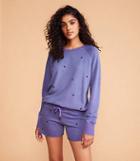 Lou & Grey Sundry Mini Hearts Cut Off Shorts
