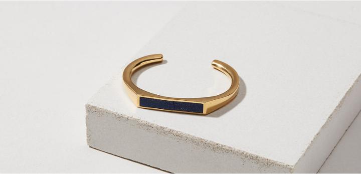 Lou & Grey Edge Of Ember Angled Cuff