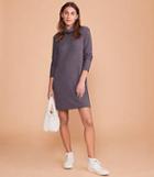 Lou & Grey Toasty Knit Turtleneck Dress