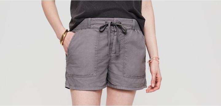 Lou & Grey Poplin Shorts