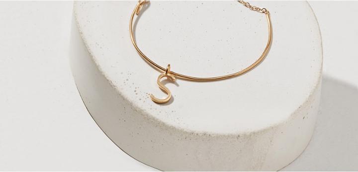 Lou & Grey Thatch Initial S Charm