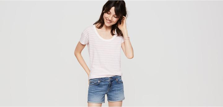 Lou & Grey Slouchy Skinny Shorts