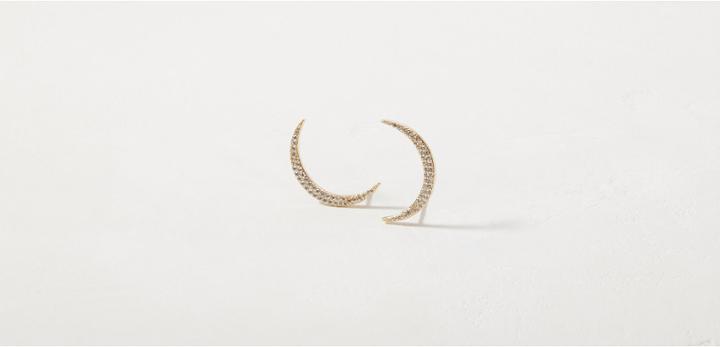 Lou & Grey Shashi Half Moon Earrings
