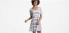 Lou & Grey Stripeblock Softserve Cotton Tee Dress