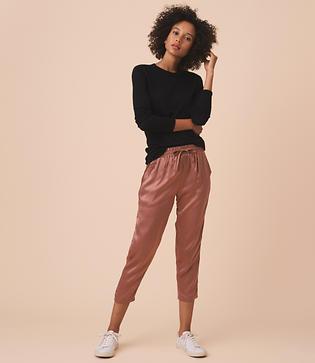 Lou & Grey M.a.p. Silk Sweatpants