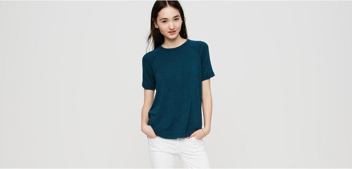Lou & Grey Signaturesoft Back Slit Tee