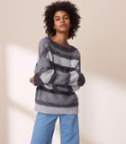 Lou & Grey Granite Stripe Sweater