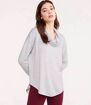 Lou & Grey Signature Softblend Lite Cowl Top