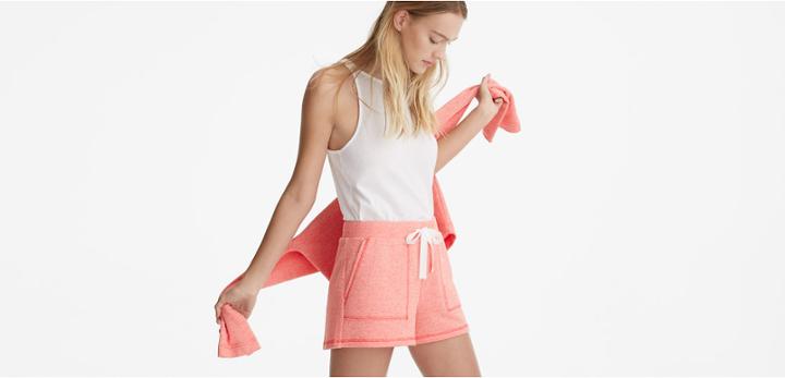 Lou & Grey Texture Terry Shorts