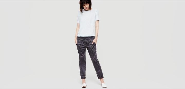 Lou & Grey Sateenstretch Upstate Cargo Pants