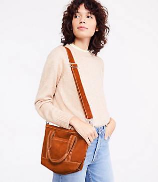 Lou & Grey The Suede 6-hour Bag
