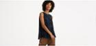Lou & Grey Cloudwash Softserve Cotton Keyhole Tank