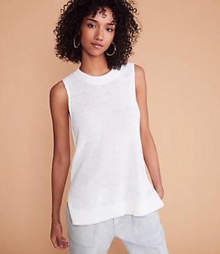 Lou & Grey Hi-lo Sweater Tank